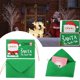 thumbnail image 5 of 10 sobres navideños para cartas de Papá Noel, bolsas de regalo de dulces navideños, tarjetas de dinero, adornos para árbol de Navidad, 5 of 5