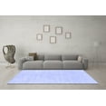 thumbnail image 3 of Ahgly Company Indoor Rectangle Solid Blue Modern Area Rugs, 3' x 5', 3 of 4