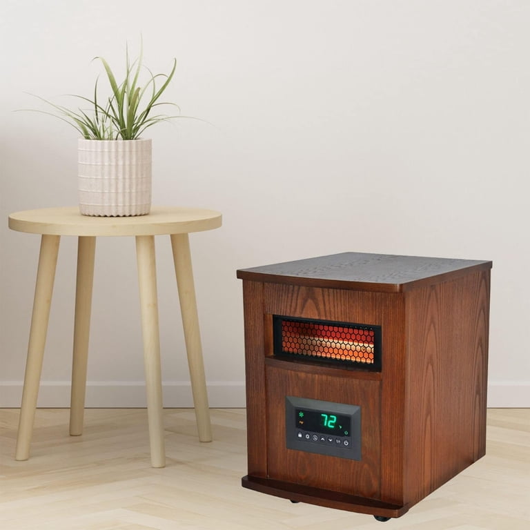 LifeSmart LifePro 6 Element 1500W Infrared Quartz Indoor Space Heater -  Walmart.com