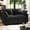 Black, variant on BedLuxury 57'' Loveseat Sofa for Small Spaces,Cozy Cloud Couch with Deep Seats for Living Room & Corner Decor,Blue