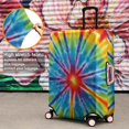 thumbnail image 4 of Colorful Rainbow Tie Dye Spiral Pattern Luggage Cover Fashion Suitcase Cover Baggage Covers Fit 25-28 Inch Luggage (Go Travel), 4 of 5