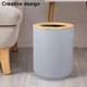 thumbnail image 4 of Injueey De accesorios de baño negros, soporte para cepillo de dientes, contenedor, dispensador de jabonera, vaso, escobilla de baño, juego de Juegos de accesorios de baño No.2, 4 of 6