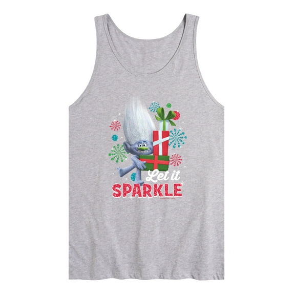 Trolls Movie - Christmas - Let It Sparkle - Guy Diamond - Men's Jersey Tank Top