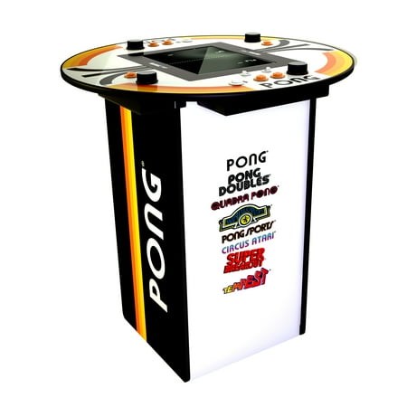 UPC: 0195570000458 | Arcade1UP Pong Pub Table 8 Games in 1 4-Player Arcade Gaming Table