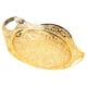 thumbnail image 2 of Bandeja dorada Bandeja decorativa para servir Frutero, Bandeja ovalada para frutas Bandeja para joyas Bandeja para servir Bandeja para refrigerios Bandeja pequeña para postres de frutas, 7.5x5.1x1.7 p, 2 of 14
