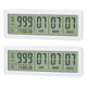 thumbnail image 1 of 2X Reloj con Temporizador de Cuenta Regresiva Digital Grande - Temporizador de Reloj de Cuenta Regresiva de 999 Días para Cocina de Laboratorio de Graduación (Blanco), 1 of 6