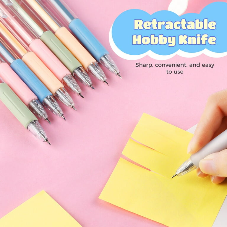 Retractable Hobby Knife Precision Craft Cutting Tools With - Temu