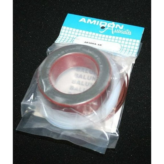Amidon, 2KW Antenna Balun Kit #AB-300A-10 (T-300A, PTFE Tube and #14 G Wire)