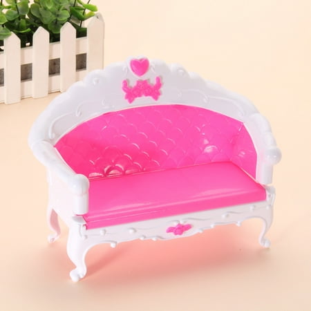 6pcs pink mini living room sofa furniture sets toy for