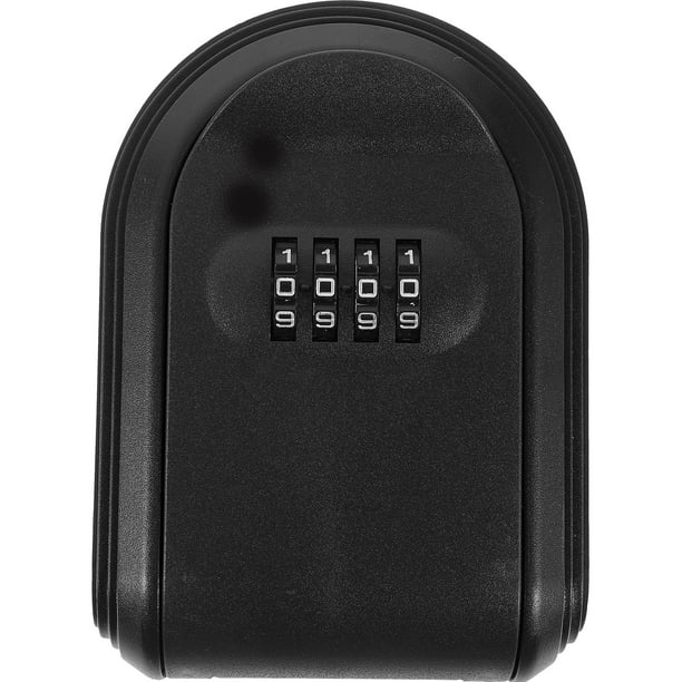 GOOHOCHY Caja de bloqueo de llaves para montaje en pared exterior, caja de bloqueo de llaves de repuesto, caja de almacenamiento de llaves, caja de seguridad para llaves, soporte para llaves
