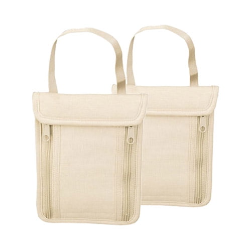 Travelon Undergarment Neck Pouch Tan (2Pack) Undergarment Neck Pouch