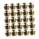 thumbnail image 3 of 25 remaches de cabeza plana redonda, fáciles de instalar, con tornillos de 12 mm. Cobre, 3 of 8