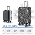 thumbnail image 5 of Fotbe Snake Luggage Cover Protector,Suitcase Protector,Scratch and Dirt Resistant,Fits 18-32 Inch Luggage-X-Large, 5 of 8