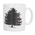 thumbnail image 2 of Taza de cerámica con patrón de árboles de Navidad que cambia de Color kangjianwuwushu, 2 of 10