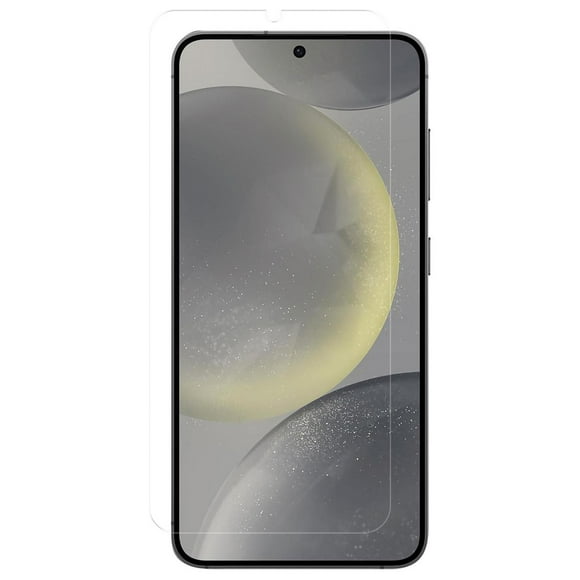 onn. Premium Japanese Tempered Glass Screen Protector for Samsung Galaxy S24 with Easy Application Tray, Scratch and Impact Absorbing
