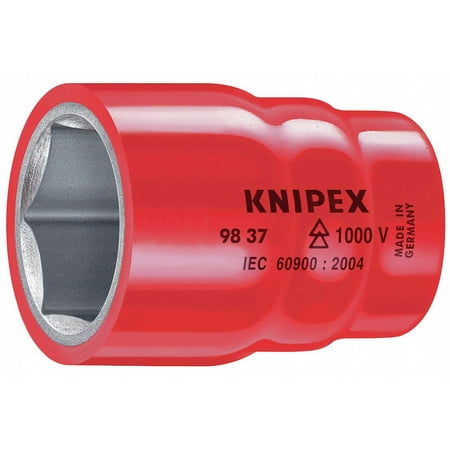 UPC: 0843221006341 | Knipex Socket 3/8 in. Dr 10mm Hex 98 37 10