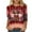 #193-Red, variant on Craaazy Women's Loose Valentines Sweatshirt with Prints Cozy 3/4 Sleeve Tops Gifts