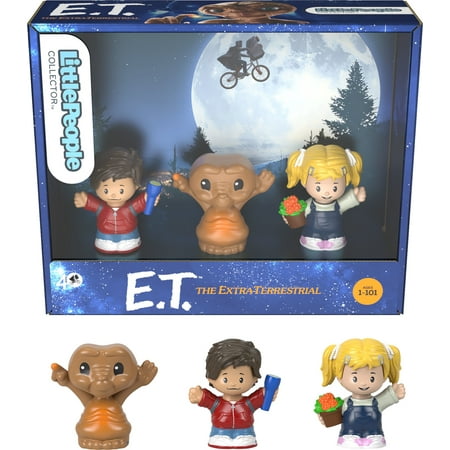 UPC: 0194735049943 | Little People Collector E.T. The Extra-Terrestrial Special Edition Figure Set for Adults & Fans