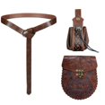 thumbnail image 3 of Cinturón medieval de caballero vikingo, accesorios de disfraz para cosplay para hombres y mujeres, corsé medieval Steampunk, bolsa para la cintura, bolsos para Halloween, 3 of 5