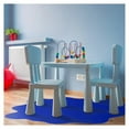 thumbnail image 2 of CraftTex® Blue Sploshmat Crafts, Kids and Classrooms Floor Mat for Hard Floor - 40" x 40", 2 of 9