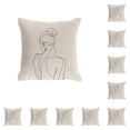 thumbnail image 3 of Fundas de cojines Ounissouiy suaves y duraderas 10Conjunto W0134-1, 3 of 6