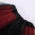 thumbnail image 6 of ZHOUCHANKIDS 4 Layers Tutu for Toddler Girls Kids Carnival Princess Puffy Tulle Dance Skirt Birthday Party Red 3-8Years, 6 of 7