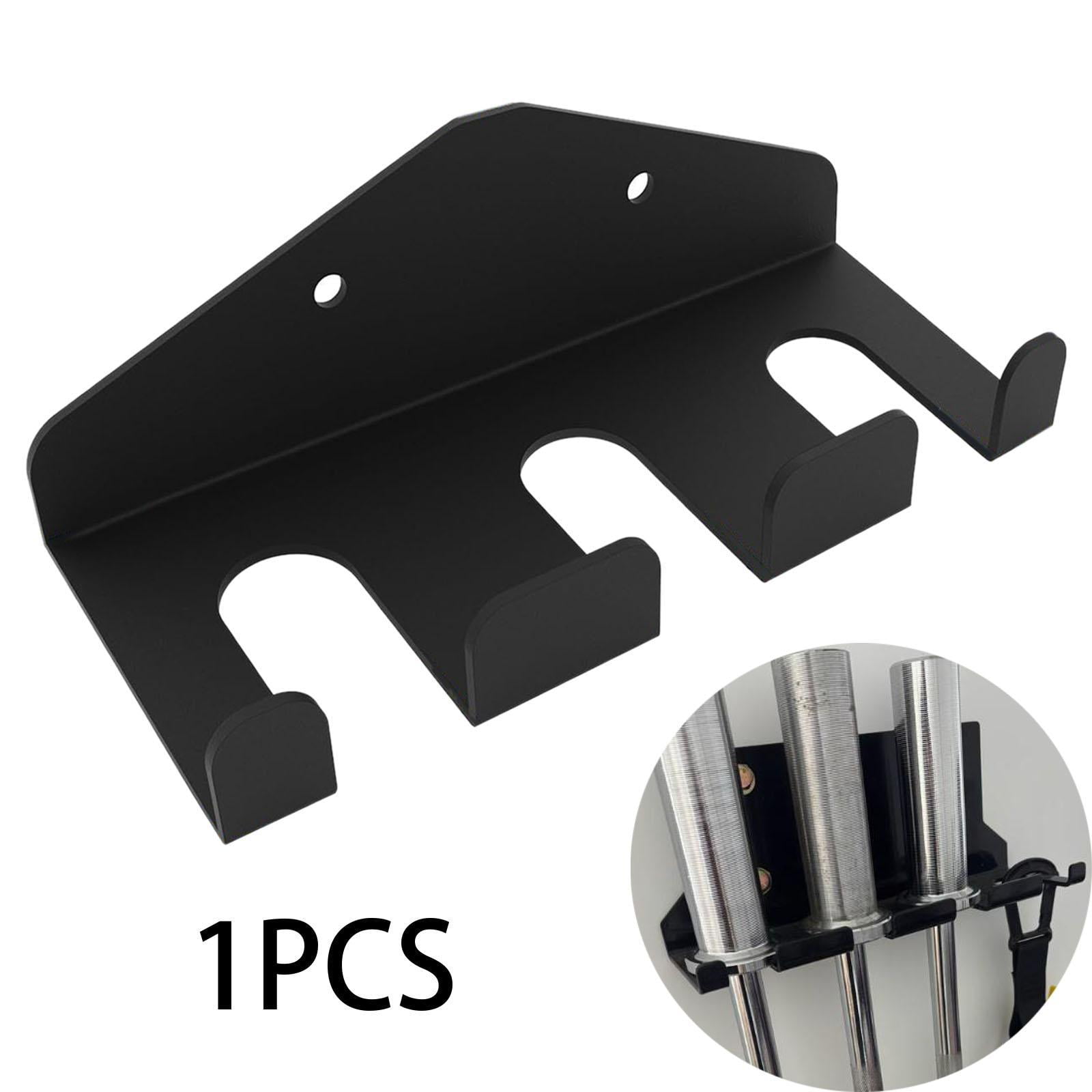 Baoblaze Barbell Rack Barbell Stand Portable Hardware Included Multiuse Sturdy Wall Mount