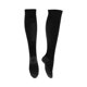 thumbnail image 1 of Calcetines de ciclismo Unique Bargains, secado rápido, absorben sudor, anti-fricción, negros, tamaño L, 1 par, rayas irregulares., 1 of 6