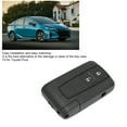thumbnail image 3 of Key Shell, 2 Buttons Car Key Fob Case Cover Remote Key Shell With Key Embryo Replacement For   Verso  Prius For Car Key Shell Remote Key Shell Key Fob Case Key Fob Cover 2 Buttons, 3 of 8