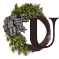 thumbnail image 2 of WRXMIJNHGSA Wreath Under $10 Burlaps Bow Wreath With Personalized Monogram, 2 of 5