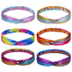 thumbnail image 1 of Diadema anudada de sirena, bandas elásticas metálicas brillantes para el cabello, diadema cruzada con purpurina para mujeres y niñas, 1 of 5