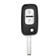 thumbnail image 3 of Car 2 Buttons Folding Flip Remote Key 433MHZ ID46 PCF7961 Chip for Renault Clio Twingo Kangoo Master, 3 of 5