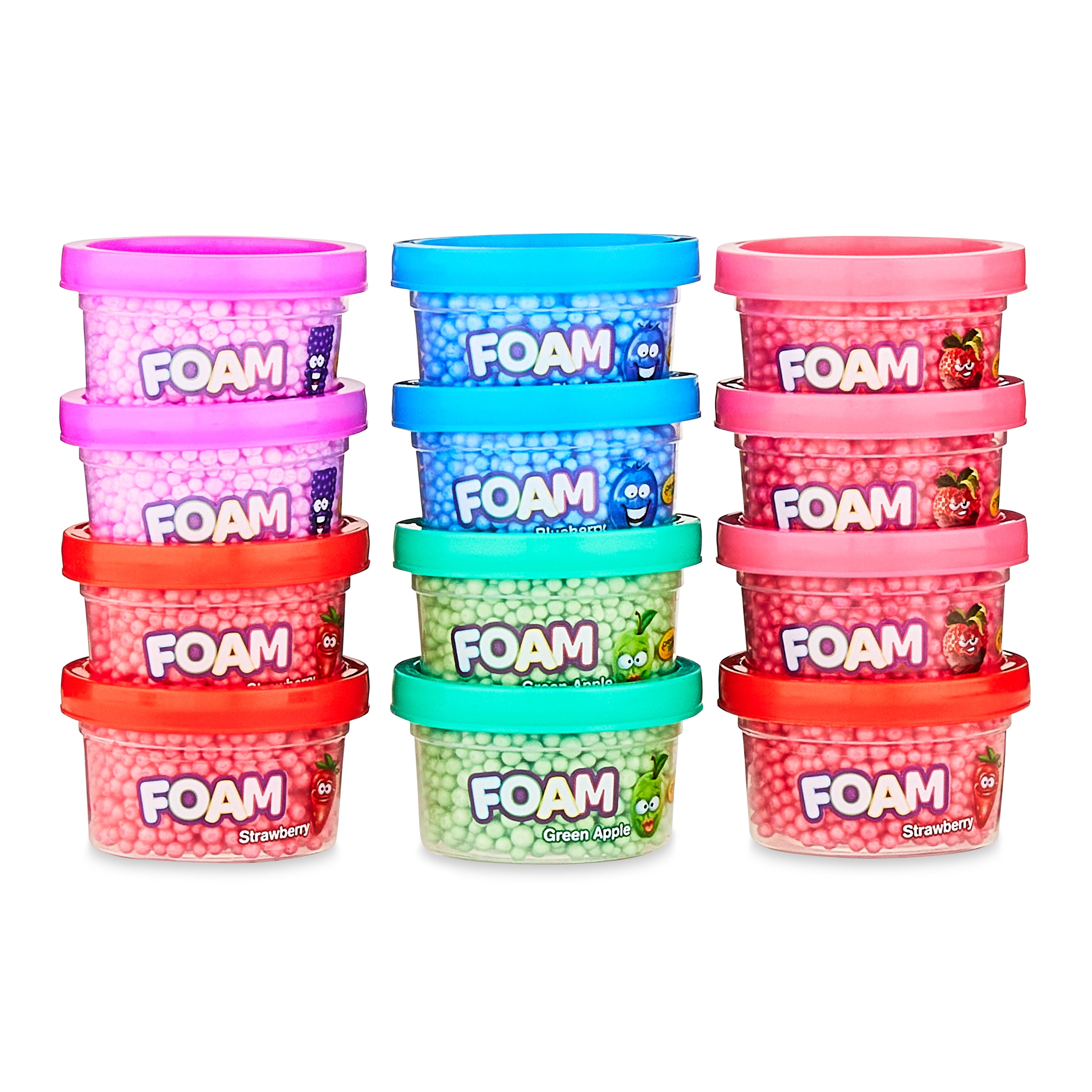 Crayola Silly Scents Foam 12pk 1oz Tubs Assorted Colors and Scents