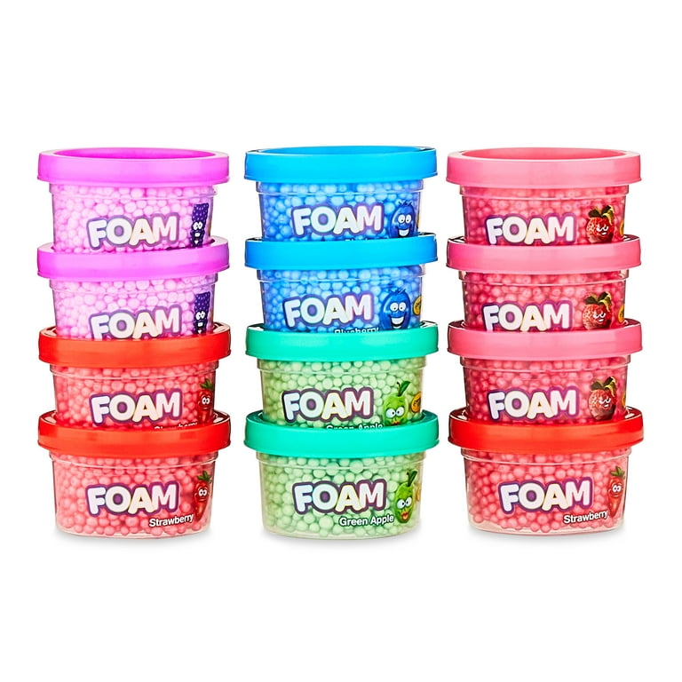 Crayola Silly Scents Play Foam | 60x1oz Scented Foam Tubs | 6 Bright Colors | Valentine's Day Gifts for Kids Classroom, Goody Bags, Easter Classroom