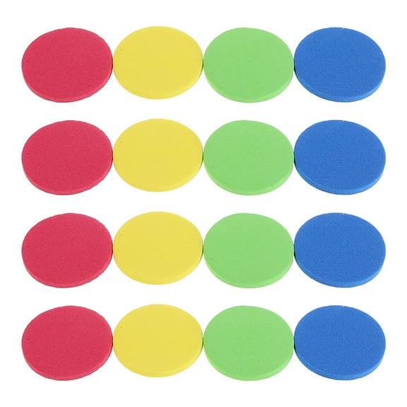 WEUVEB 90Pcs Foam Flying Disc Toy For Kids And Pets Creative Design 3.5In Soft Safe