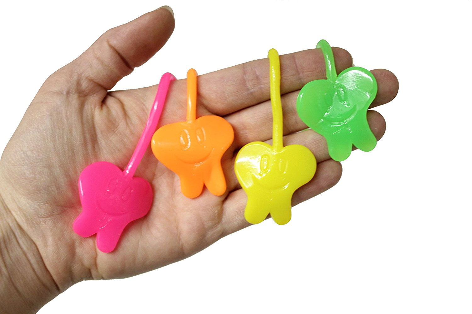 24 Sticky Toys Wall Climbers Crawler Party Favors Dentists Doctor Teacher Prizes 