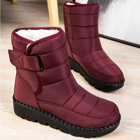 

Snow Women Boots Platform Ladies Shoes Waterproof Women s Boots Keep Warm Women Shoes Flat Soft Women s Winter Boots Botas Mujer
