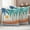 Red Orange Gray Blue Mint Green, variant on Boho Summer Beach Outdoor Waterproof Pillow Covers, Abstract Tropical Palm Trees Watercolor Decorative Square Throw Pillowcase Sofa Cushion Sham for Patio/Couch/Chair, 26"x26" 2 Pack