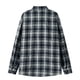 thumbnail image 5 of Mens Camisas de Manga Larga Casual Vintage Turndown Cuello Botón Abajo Camisa Chaqueta con Bolsillo Poliéster Tops Diario, 5 of 5