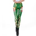 thumbnail image 1 of Pntutb Mujeres Niñas Navidad Leggings Flaco Jingle Bell Impreso Cintura Alta Elástico Medias Pantalones Pantalones de Yoga Pntutb Pntutb-321, 1 of 6