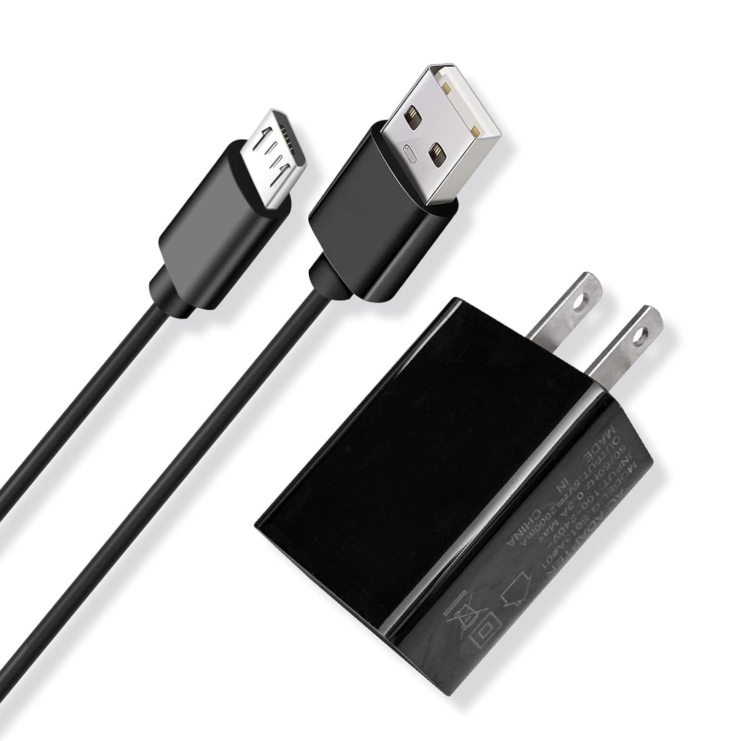 for 5V Micro USB Charger for Roku Express/Express+/4K, Premiere/Premiere+, Streaming Stick (Not 2025/Voice Remote Pro) - 5FT Cable