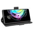 thumbnail image 5 of Case for Motorola Edge 20 Cover Adjustable Detachable Card Holder Magnetic closure Leather Wallet Case - Black, 5 of 5