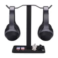thumbnail image 1 of Desk Declutter: Spacious Storage Headset Stand With Quick Easy Assembly, 1 of 3