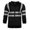 Black, variant on Patlollav Mens Cardigan Coats Reflective Strip Matching Color Long Sleeve Hooded Jacket