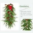 thumbnail image 3 of Guirnalda De Rama De Pino De Navidad, Bayas Rojas De Invierno, Piñas De Pino Mixtas, Colgante De Navidad Para Puerta Delantera, Chimeneas, Hogar Advancent HA038317-00, 3 of 6