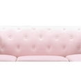 thumbnail image 5 of Home Square 2-Piece Set with Velvet Sofa Chaise and Loveseat in Pink, 5 of 14