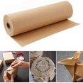 thumbnail image 1 of Brown Kraft Paper Kraft Paper Roll 45Cm X 30M -Natural Recycled Paper For Wrapping Gifts, Handicrafts, Stowing, Packing, Shipping, Parcel Decorative Paper, 1 of 7