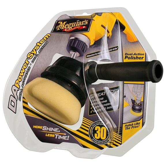 Meguiar's G3500 Dual Action Power System Tool, Detailing Tool, More Shine Less Time