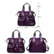 thumbnail image 2 of Bolsa Mujer Impermeable Viaje Nylon Tote Crossbody Bandolera Viajera MORADA Tote mochila, viajera, impermeable, 2 of 6