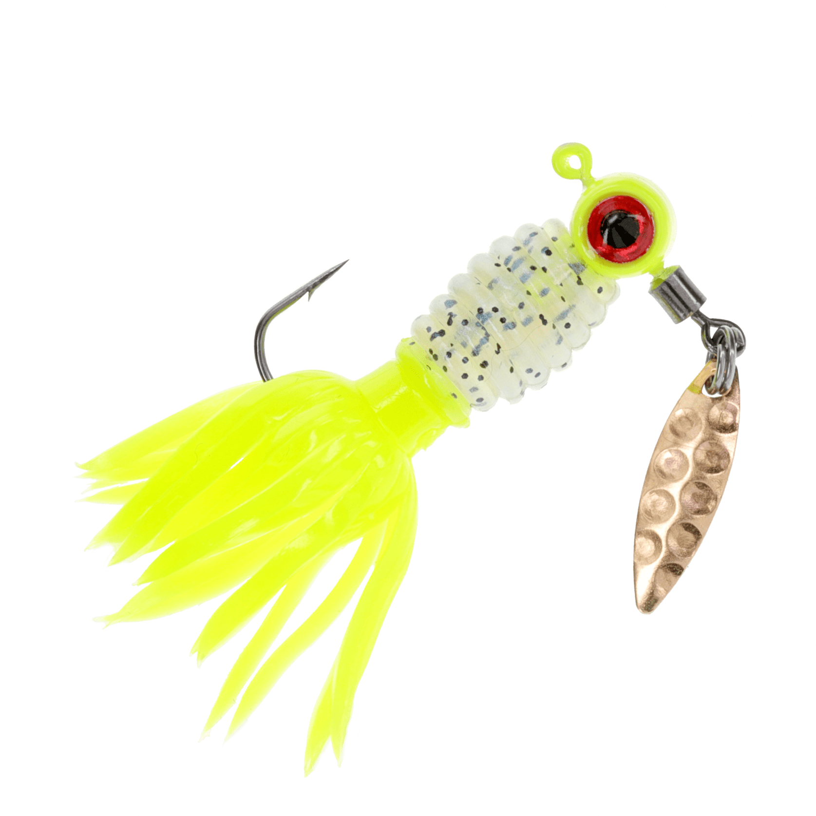 Sausage Head Spins Pre-Rigged Crappie Thunder 1/16 Who Dat